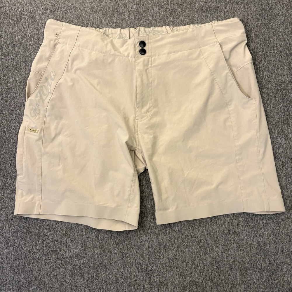 Zoic Guide Shorts Mens Sz XL 11" Bike Cycling MTB Beige No Liner